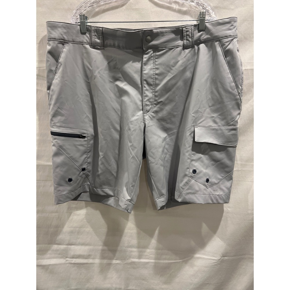 World Wide Sportsman Mens Gray Fishing Cargo Shorts Size 44 616WW71636